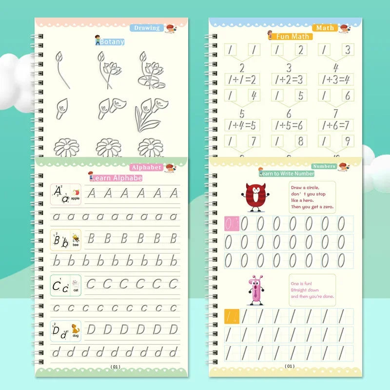 Magic Handwriting Copybooks