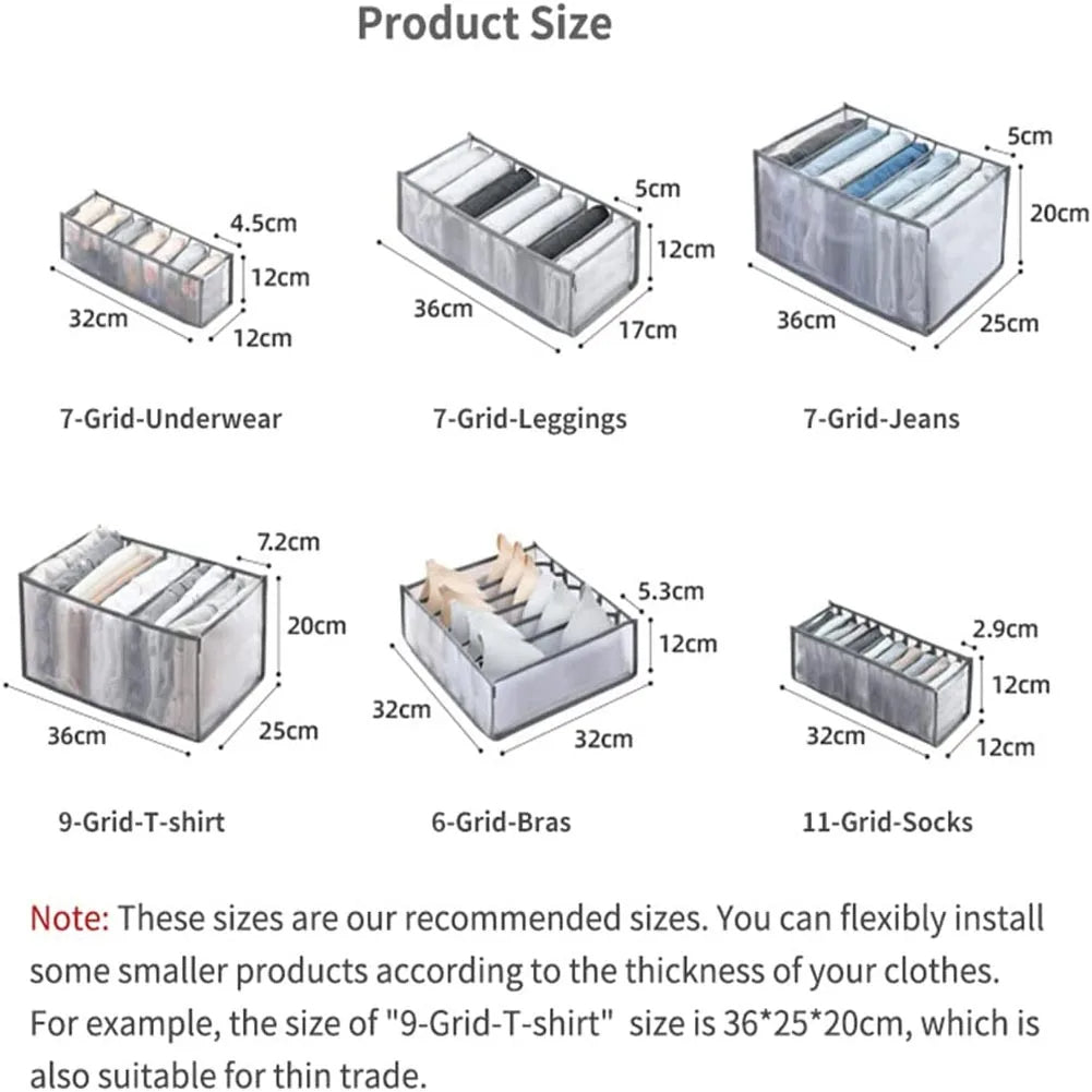 Wardrobe Mesh Organiser