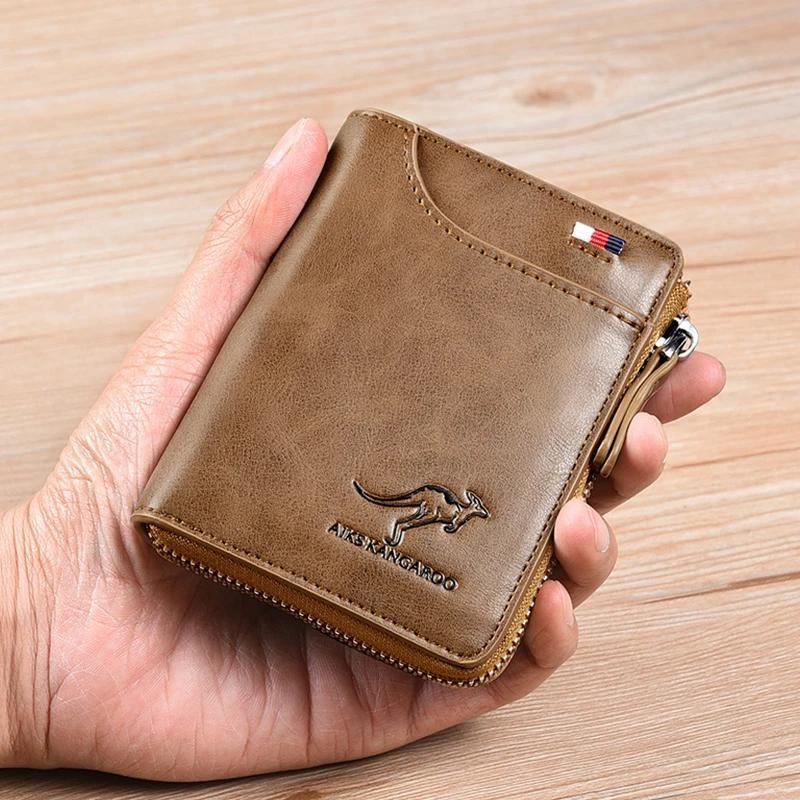 Secure Leather Multifunction Wallet