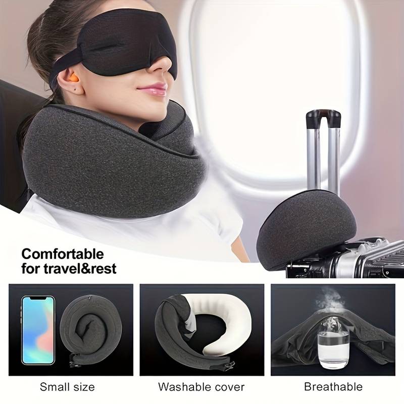 Cloud Comfort - The 360° Ergonomic Travel Neck Pillow