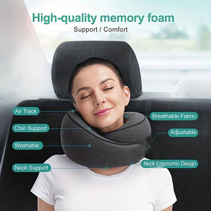 Cloud Comfort - The 360° Ergonomic Travel Neck Pillow